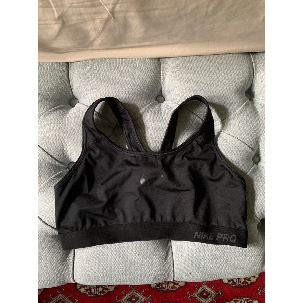Black Nike Pro Dri-Fit Sports Bra